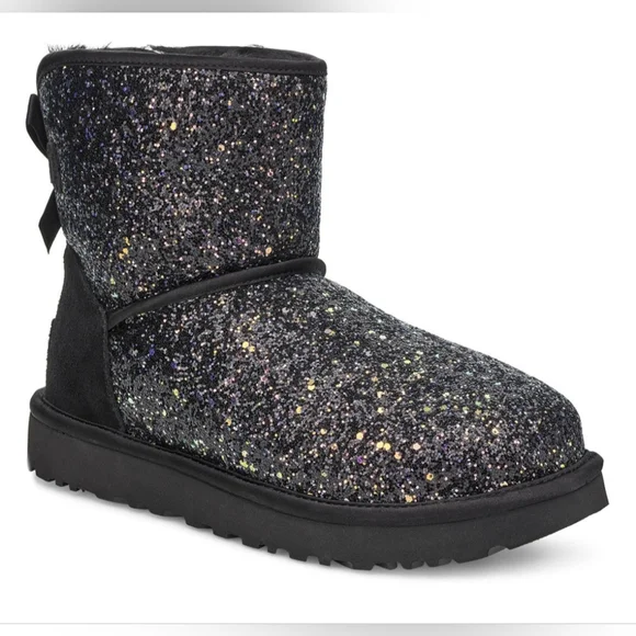 NIB UGG Women's Mini Bow Cosmos Boots 9 - Picture 2 of 10
